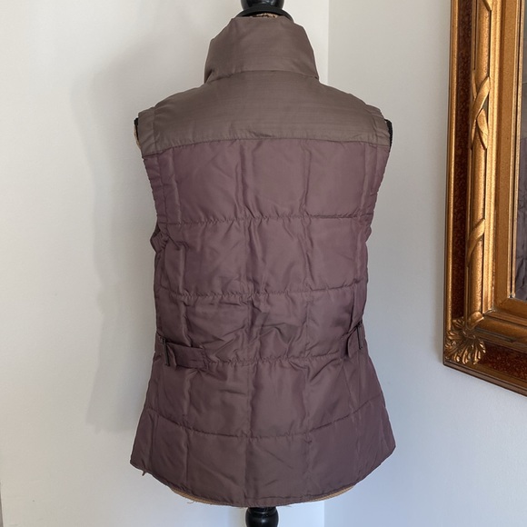 Eddie Bauer Vest Yukon Model Women`s 550 Fill Power Goose Down Puffer Zip M - Picture 5 of 12